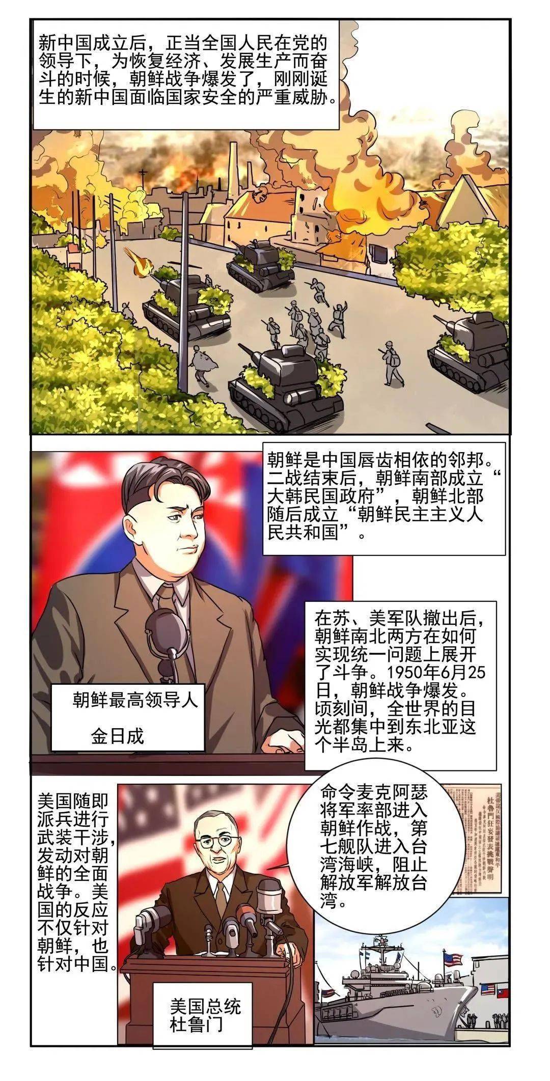 抗美援朝动漫,抗美援朝动漫，历史与艺术的交融